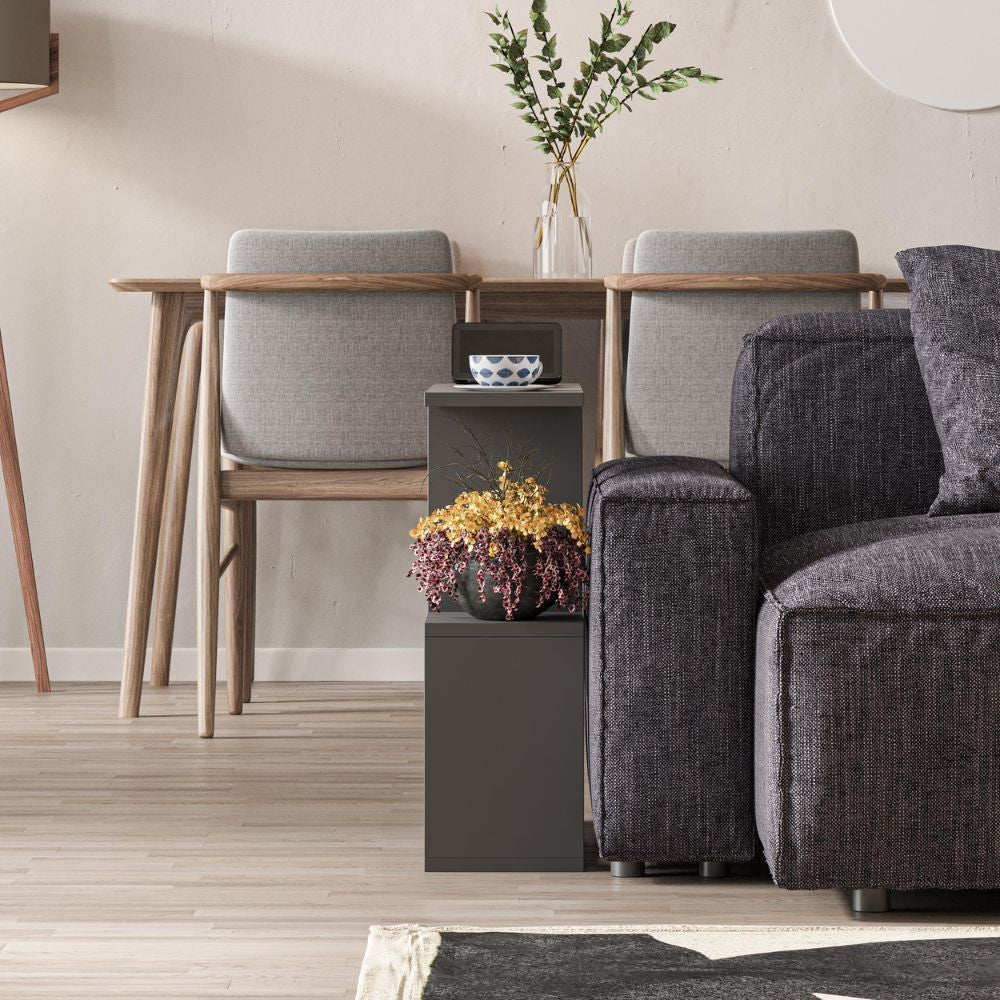 Tavolino da salotto Homemania in colore antracite