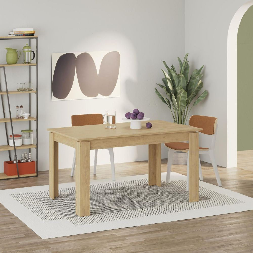 Tavolo allungabile Megaron colore rovere 120x80 cm.