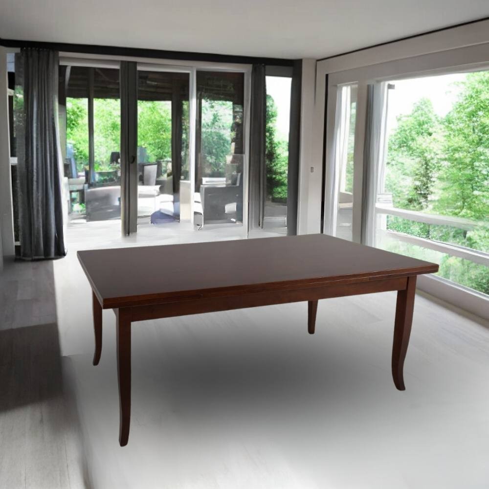 Tavolo allungabile Verona noce 140x80