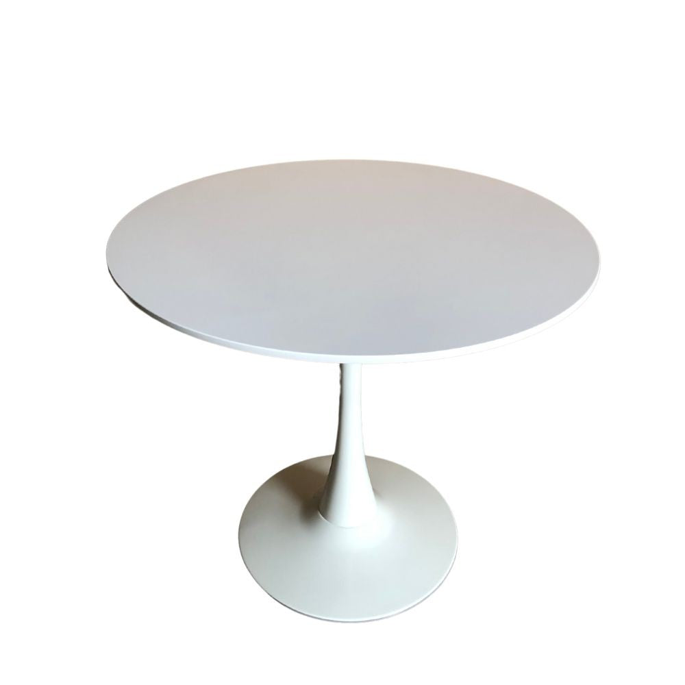 Tavolo Derek colore bianco opaco 90x73 H