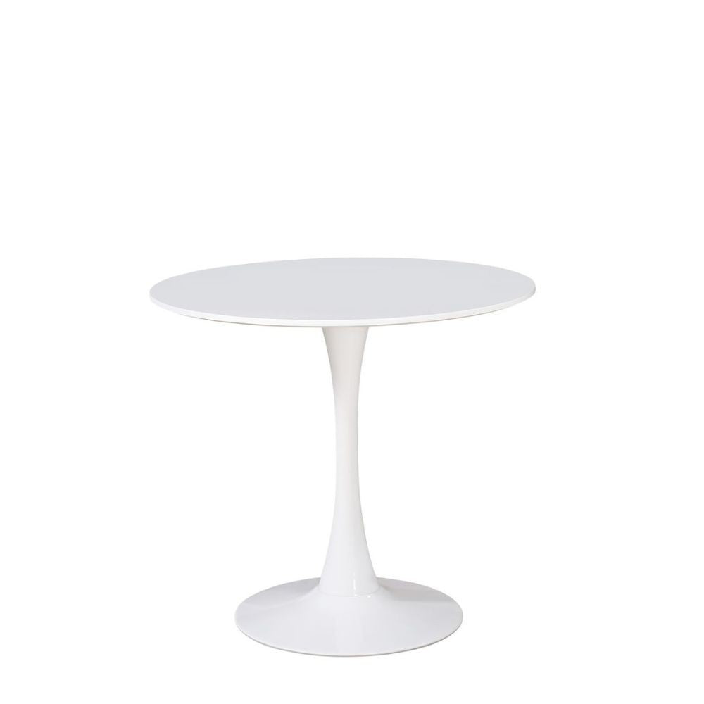 Tavolo Derek colore bianco opaco 90x73 H