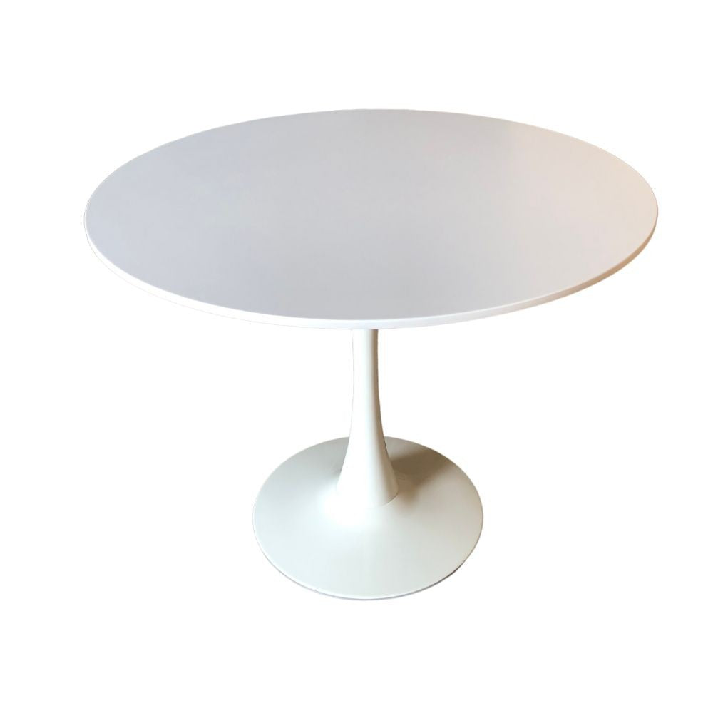 Tavolo Derek colore bianco opaco 90x73 H