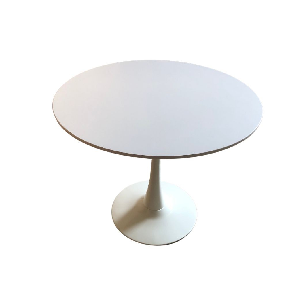 Tavolo Derek colore bianco opaco 90x73 H