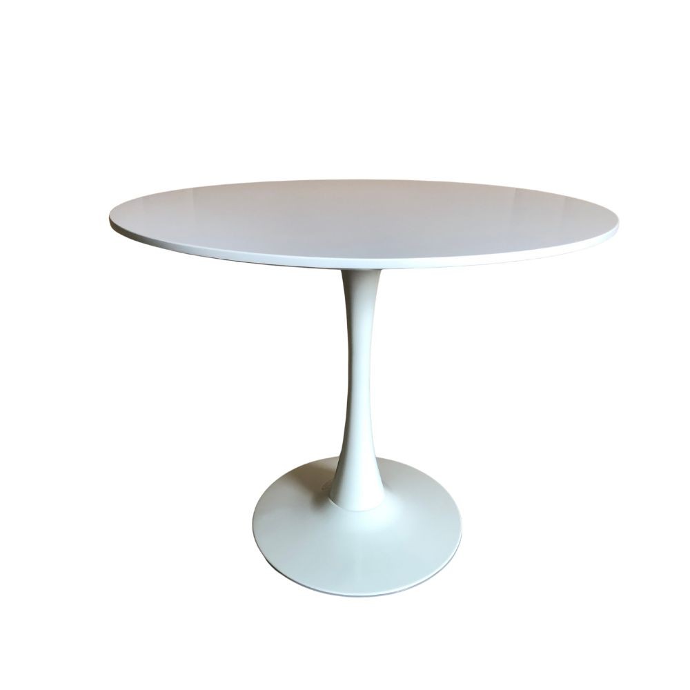 Tavolo Derek colore bianco opaco 90x73 H