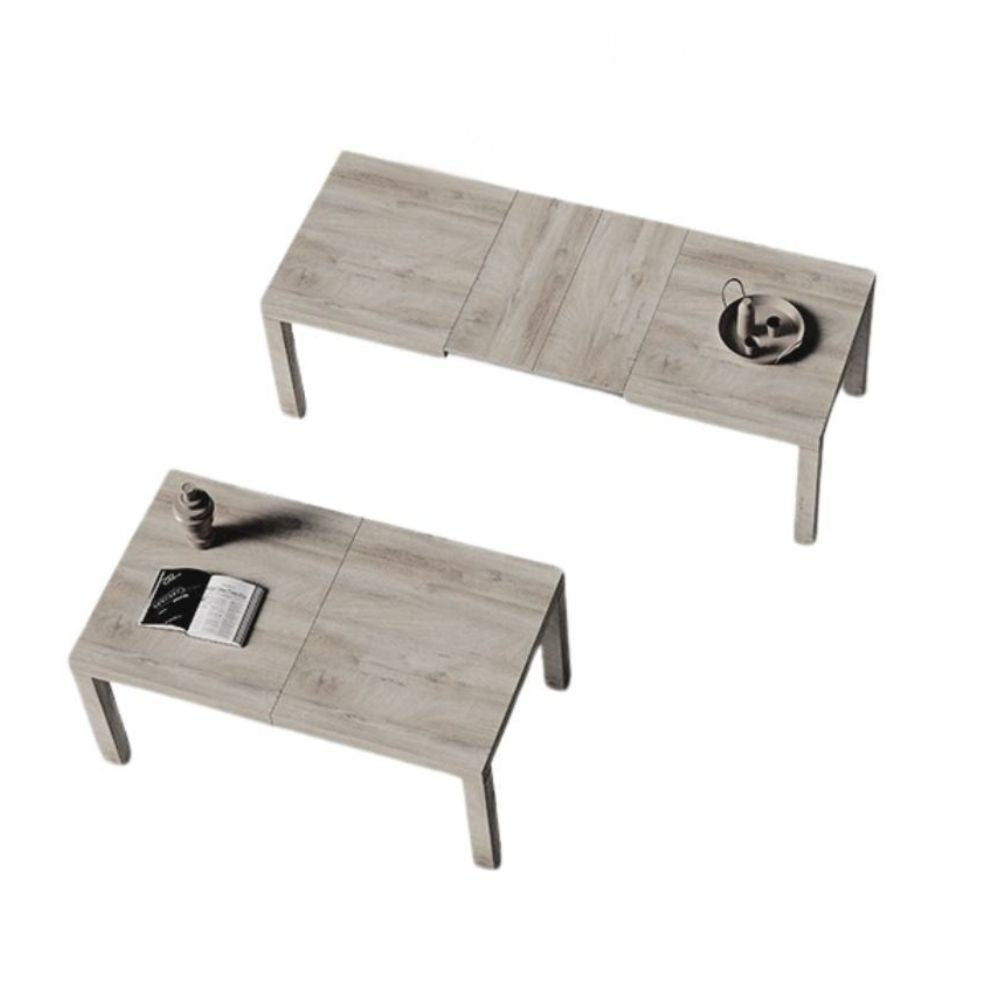 Tavolo Imab Piana T07 in larice voyager 2 allunghe 160x90x74.6 cm.