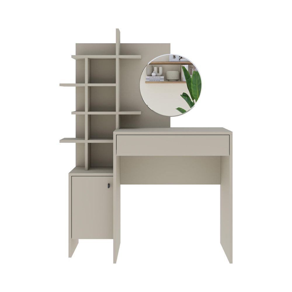 Toeletta da trucco Mup cashmere con vani a giorno